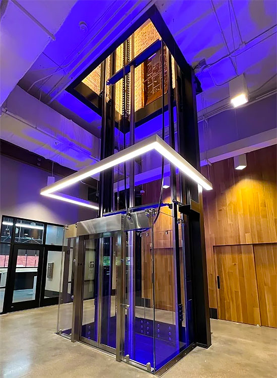 New Millennium Building Electric Works Elevator